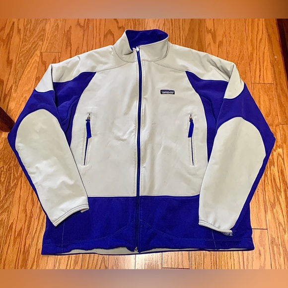 1990s Vintage Men’s XL Full Zip Patagonia Soft Shell Jacket - Picture 11 of 16